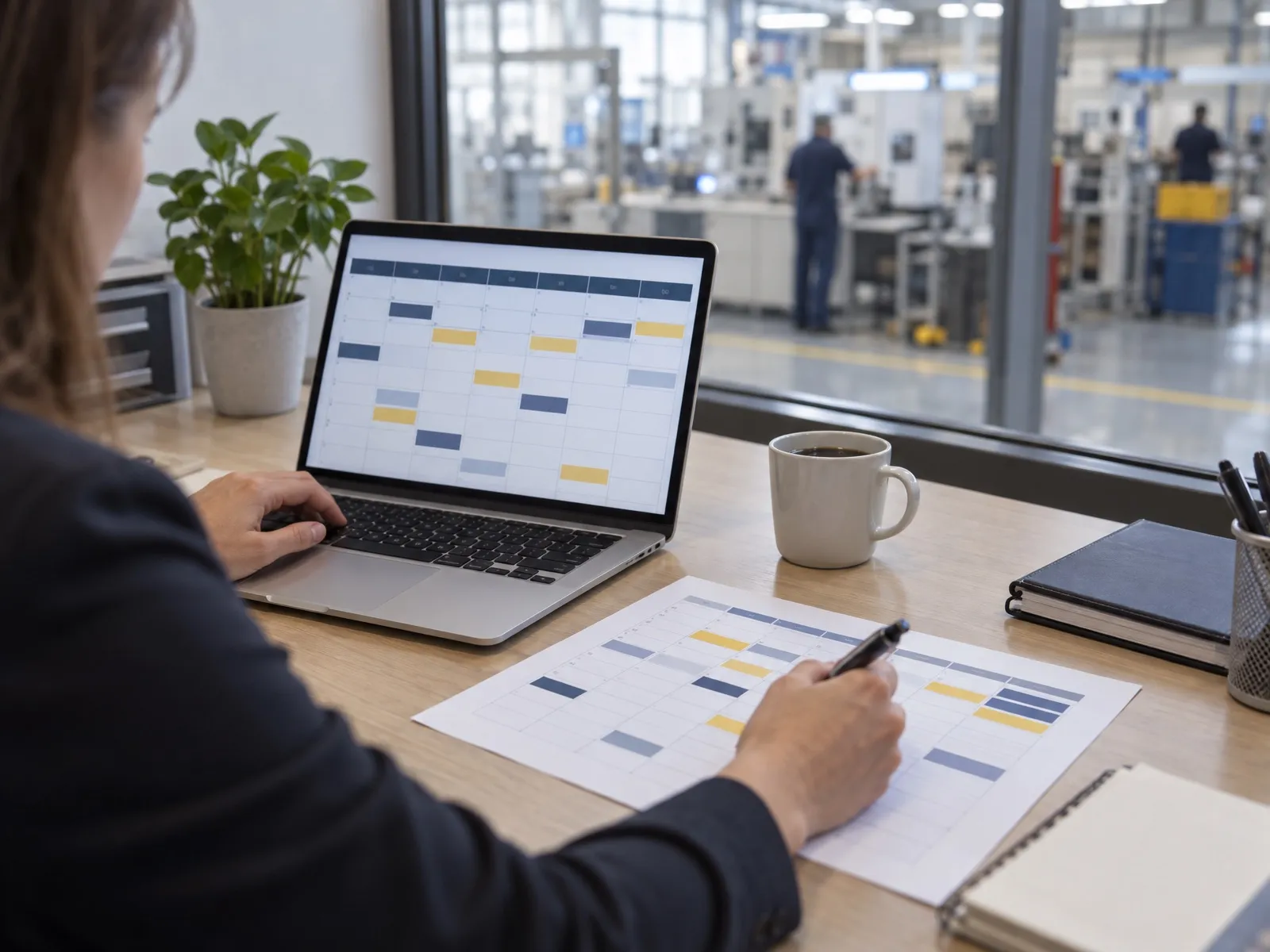 Planification d’un programme d’audit annuel sur un ordinateur portable
